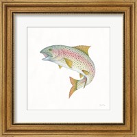 Framed Gone Fishin Rainbow