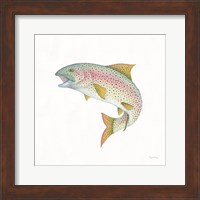 Framed Gone Fishin Rainbow