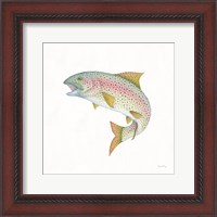 Framed Gone Fishin Rainbow