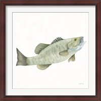 Framed Gone Fishin Small Mouth