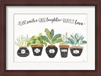 Framed Fine Herbs I