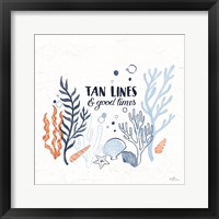 Simple Sea IV Framed Print