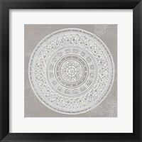 Seville IV FB Greige Framed Print