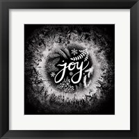 Frosty Joy Framed Print