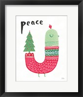 Christmas Tweets III Framed Print