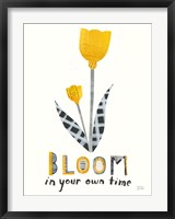 Framed Bloom Boldly IV