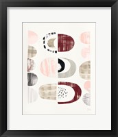 Mod Neutrals II Blush Framed Print