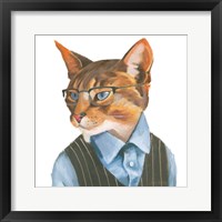 Cattitude IV Framed Print