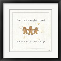 Framed Christmas Cuties VI - Just be Naughty and Save Santa the Trip