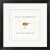 Framed 'Calorie Cuties VI' border=