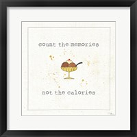 Calorie Cuties VI Framed Print