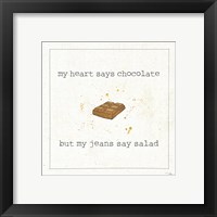 Framed 'Calorie Cuties IV' border=