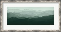 Framed Green Mountains