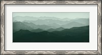 Framed Green Mountains