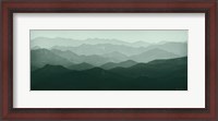 Framed Green Mountains