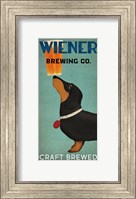 Framed Wiener Brewing Co