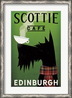 Framed Scottie Cafe