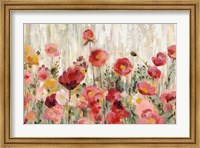 Framed Sprinkled Flowers Crop