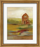 Framed Hillside Barn II