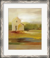 Framed Hillside Barn I