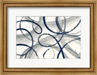 Framed Calligraphia with Navy