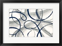 Framed Calligraphia with Navy