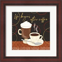 Framed 'Fresh Coffee II' border=
