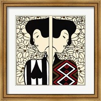 Framed Silhouette I & II