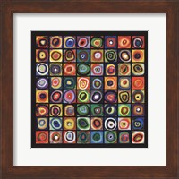 Framed Color of Squares