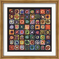 Framed Color of Squares