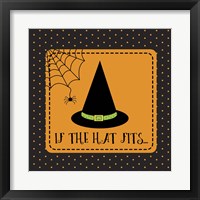 Framed 'If The Hat Fits Outline' border=