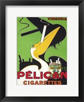 Framed Pelican Cigarettes