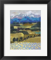 Framed Alpine Impression II