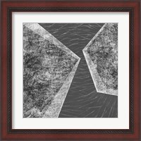 Framed 'Orchestrated Geometry III' border=