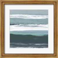 Framed Teal Sea II