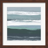 Framed Teal Sea II
