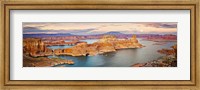 Framed Lake Canyon View III