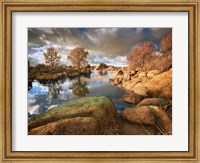 Framed Rocky Lake I