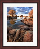 Framed Rocky Lake II