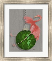 Framed Flamingo Wrecking Ball