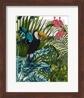 Framed Toucan in Tropical Forest