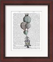 Framed Balloon and Bird Cage 1