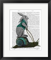 Framed Hare and Snail