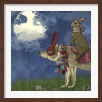 Framed Arrival of the Hare King