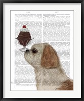 Framed Shih Tzu Ice Cream