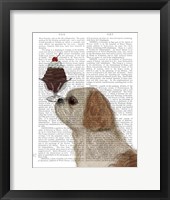 Framed Shih Tzu Ice Cream