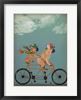 Framed French Bulldog Tandem