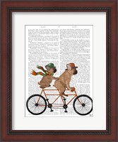 Framed French Bulldog Tandem