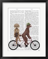 Framed Poodle Tandem