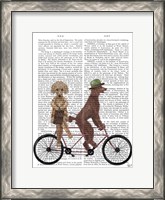 Framed Poodle Tandem